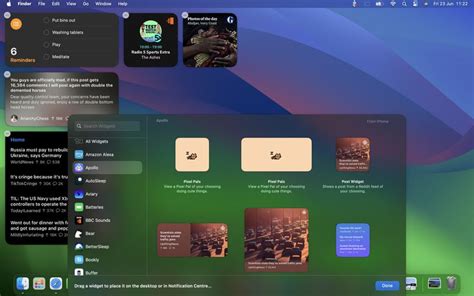 Heres How Interactive Widgets Work In Macos Sonoma Macrumors