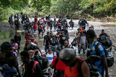 El Paso De Migrantes Por La Selva Del Dari N Se Encamina A Romper Todos