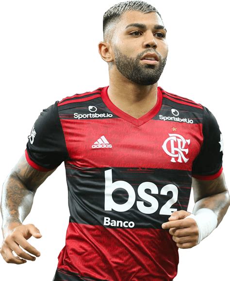 Gabriel Barbosa Flamengo Football Render Footyrenders