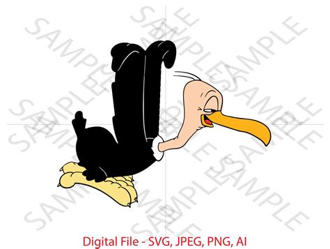 Beaky Buzzard Looney Tunes Looney Tunes SVG Beaky Buzzard Looney