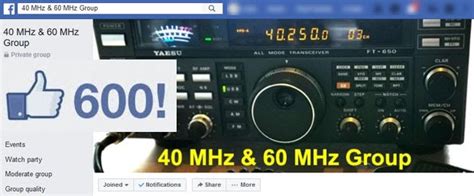 EI GL A Diary Of Amateur Radio Activity MHz Facebook Group Reaches Members