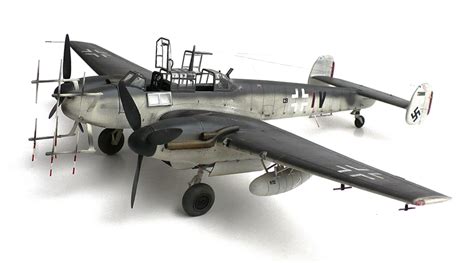 The Great Canadian Model Builders Web Page!: Messerschmitt Bf-110-G4 Night Fighter