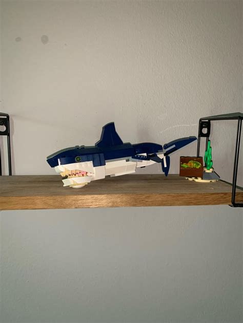 Lego shark that can move : r/sharks