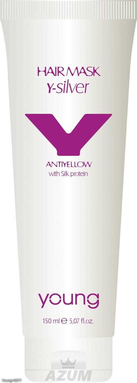 Young Маска с антижелтым эффектом Hair Mask Antiyеllow with Silk ...