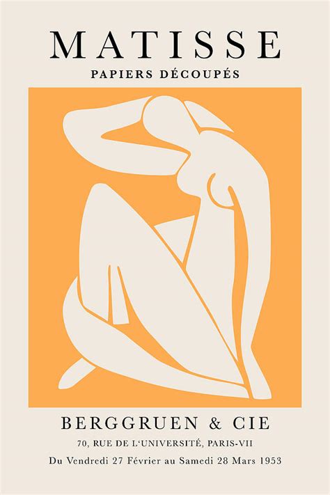 Henri Matisse Nude Papier Decoupes Art Iced Mango Matisse Cutouts Matisse Inspired Nude