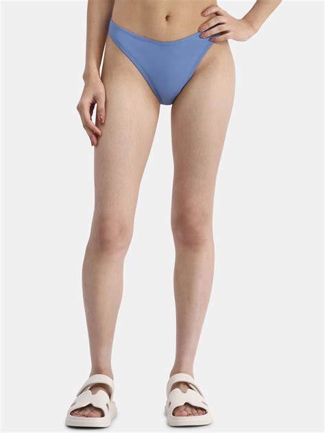 No Boundaries High Leg Mid Rise Cheeky Bikini Bottom Sizes Xxs Xl Walmart