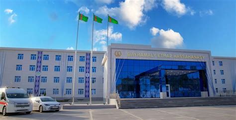 A hospital opened in the city of Bayramaly after reconstruction and re ...
