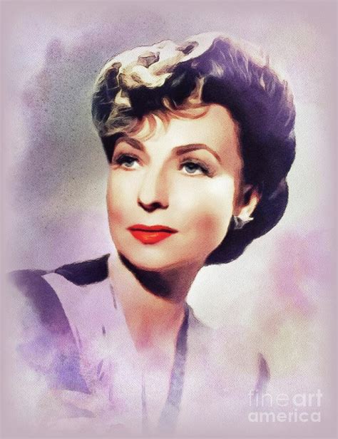 Agnes Moorehead Movie Legend Painting By Esoterica Art Agency Fine