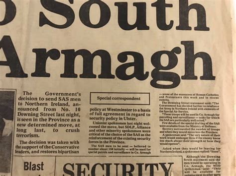 A look back when the government... - South Armagh Loyalists