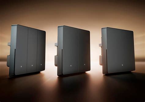 Линейка черных выключателей Xiaomi Smart Switch Pro