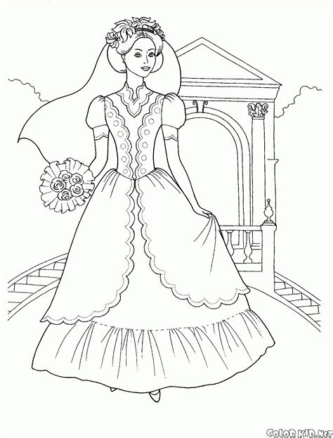 Disegni Da Colorare Bouquet Da Sposa