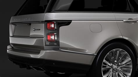 Range Rover Svautobiography Lwb L D Model Cgtrader