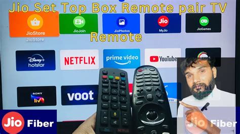 How To Pair Jio Set Box Remote And Tv Remote Volume And On Off Jio