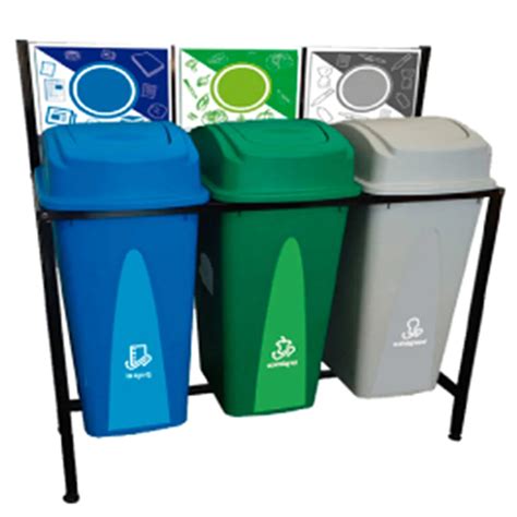 Estaci N De Reciclaje Divisiones L U L Bucks Containers