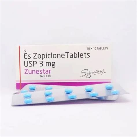 Zunestar Zopiclone Tablets At Rs 75stripe Zopiclone In Nagpur Id