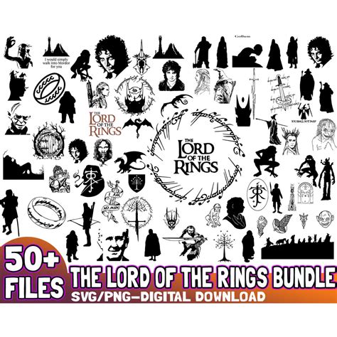 The Lord Of The Rings Svg Bundle The Lord Of The Rings Svg Inspire