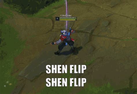 League Of Legends Shen Flip  League Of Legends Shen Flip Shen