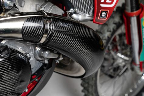 Cmt Compositi Carbon Exhaust Guard For Husqvarna Te