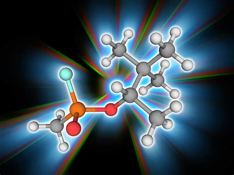 Soman Organic Compound Molecule Photograph By Laguna Design Science