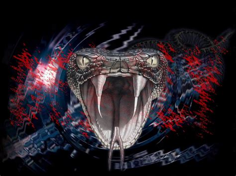 Snake-fangs-venom-poison-wallpaper by UltraPokeDips on DeviantArt