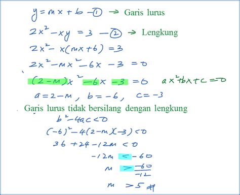 352 Jenis Punca Persamaan Kuadratik Contoh Soalan Matematik