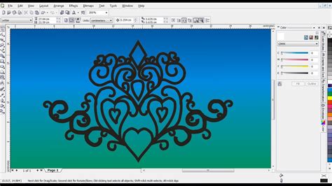 Cara Membuat Motif Batik Sederhana Untuk Pemula Menggunakan CorelDraw