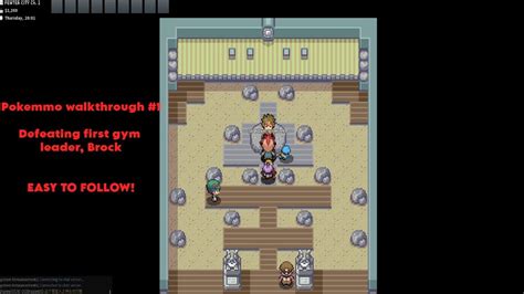 Pokemmo Kanto Region Walkthrough L Part The Beginning First Gym