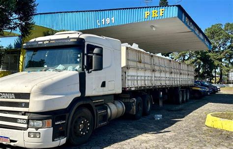 Carreta Donativos Ao RS Transportava Mais De 4 Toneladas De Maconha