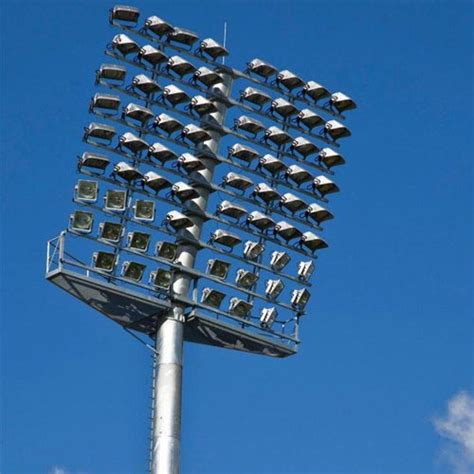 Stadium High Mast Lighting Pole Smriti Enterprise