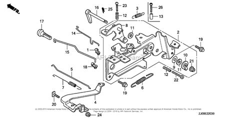 Honda Engines Gx K Qze Engine Jpn Vin Gcac To Gcac