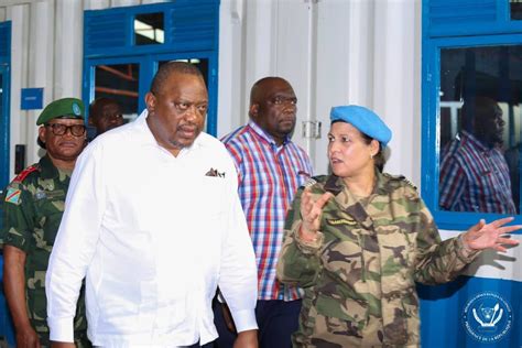 Le Facilitateur Uhuru Kenyatta En Visite Goma Pr Sidence Rdc