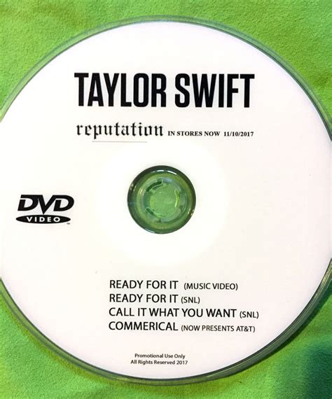 Taylor Swift - Ready For It + LIVE DVD single – borderline MUSIC