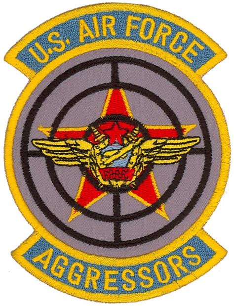 Th Aggressor Squadron Morale Flightline Insignia