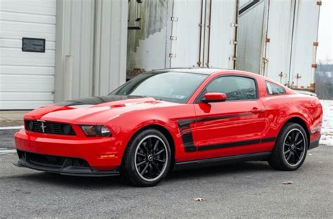 For Sale 2012 Ford Mustang Boss 302 385 Race Red Black Stripes 5