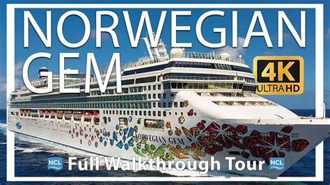 Norwegian Gem Full Walkthrough Ship Tour Renovated Travel The