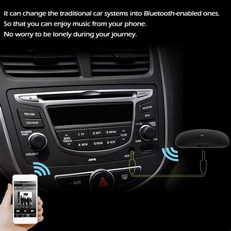 Docooler H D Bluetooth Receiver Car Kit Portable Wireless Audio