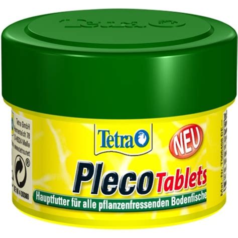 Купить Корм для травоядных донных рыб Tetra Pleco Tablets 58 таблеток