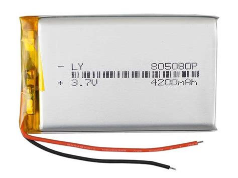 Аккумулятор литий-полимерный 4000mAh 3.7v 805080 Li-Pol для планшетов ...