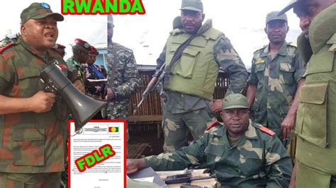 Fardc Na Fdlr Basubiranyemwofardc Isohoye Itangazo Rikarishyeibintu