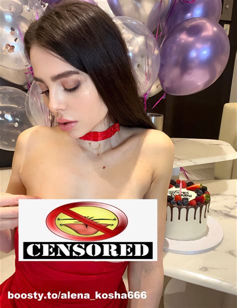 TW Pornstars 2 Pic Alena Kosha Twitter My Birthday 28