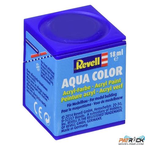 Pot De Peinture Aqua Revell Noir Mat Ral 9011 18ml 36108 Pots Revell