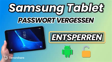 Samsung Tablet Passwort Vergessen Samsung Tablet Entsperren Ohne Code