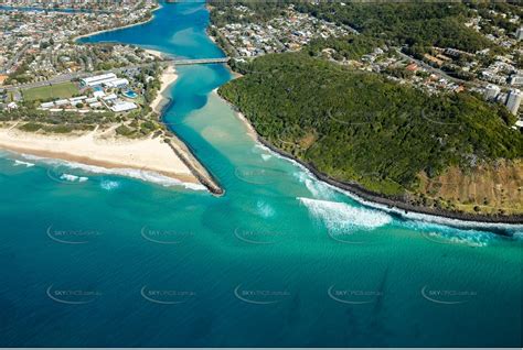 Tallebudgera Creek Entrance QLD Aerial Photography