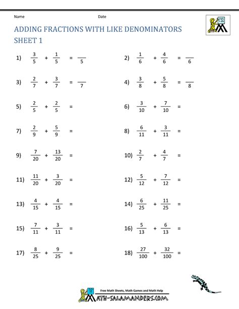 Fractions For Rd Graders Video