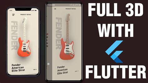 How To Use 3d Objects In Your Flutter App Youtube