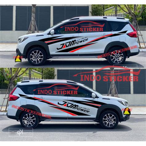 Jual CUTTING STICKER STIKER MOBIL SUZUKI XL7 ERTIGA STICKER MOBIL LIST