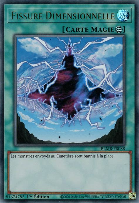 BLMR FR088 Fissure Dimensionnelle Yu Gi Oh