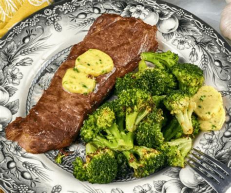 Perfect Air Fryer Steak With Garlic Butter Recipe