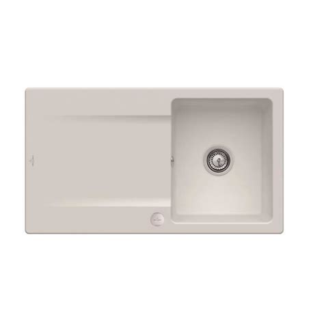 Villeroy Et Boch Evier 1 Bac Siluet 50 Steam Ceramicplus Sans