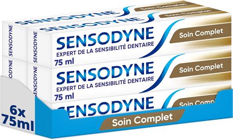 Sensodyne Dentifrice Soin Complet Action Sensibilité 24h Pour